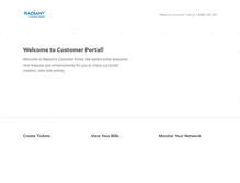 Tablet Screenshot of portal.radiant.net